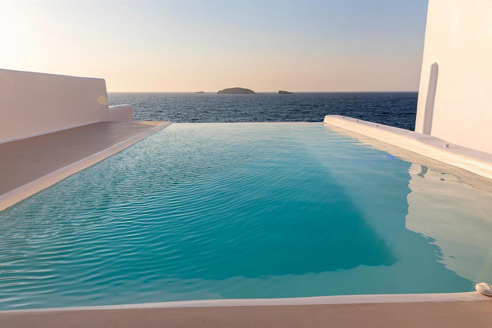 Infinity Villa Milos Pachaina Buitenkant foto