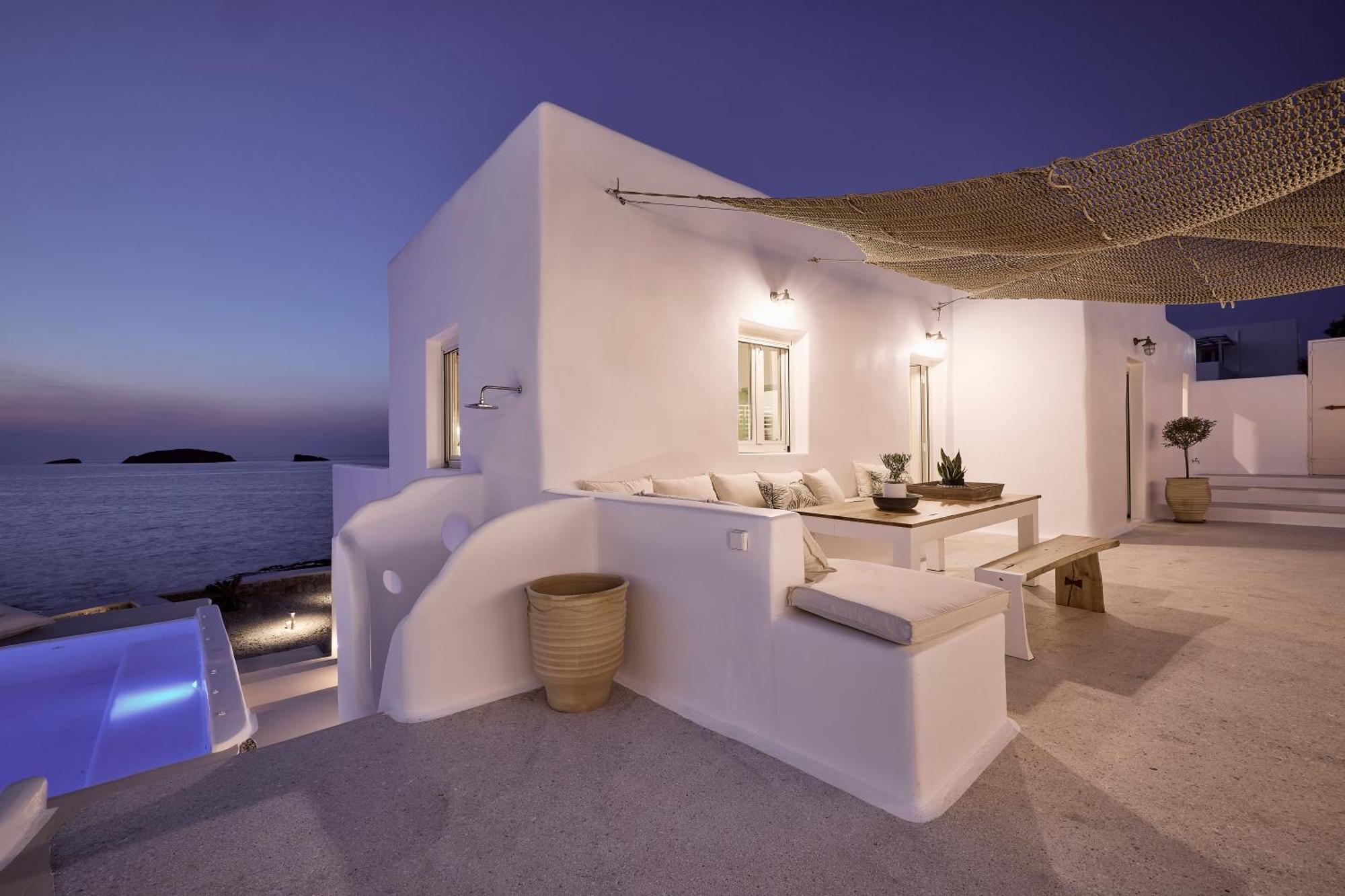 Infinity Villa Milos Pachaina Buitenkant foto